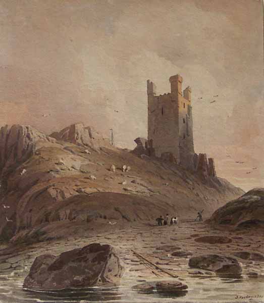 Dunstanburgh: The Lilburn Tower (Northumberland)